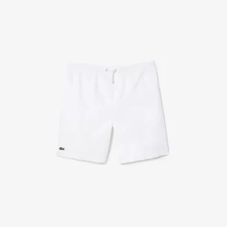 Lacoste SPORT tennisshorts til mænd i massiv diamantvævet taft