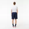Lacoste SPORT tennisshorts til mænd i massiv diamantvævet taft