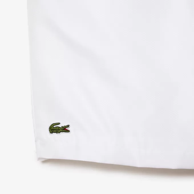Lacoste SPORT tennisshorts til mænd i massiv diamantvævet taft