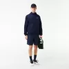 Lacoste SPORT tennisshorts til mænd i massiv diamantvævet taft