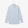 Lacoste Slim Fit Ternet Stretch Poplin-skjorte til mænd
