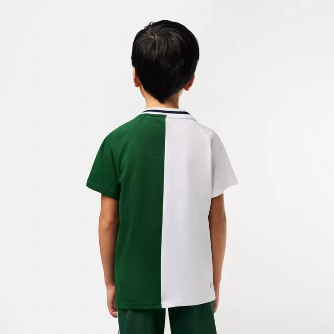 Lacoste Tennis x Daniil Medvedev T-shirt i bomuld