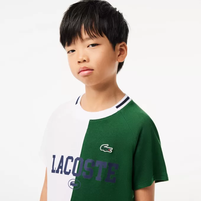 Lacoste Tennis x Daniil Medvedev T-shirt i bomuld