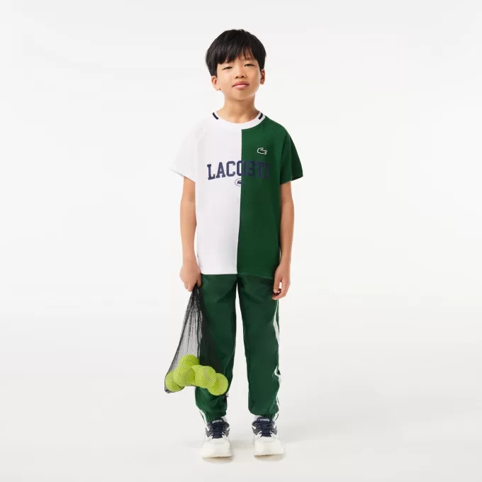 Lacoste Tennis x Daniil Medvedev T-shirt i bomuld