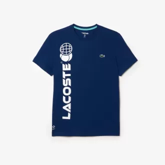 Lacoste Tennis x Daniil Medvedev T-shirt med normal pasform Lacoste Tennis x Daniil Medvedev T-shirt med normal pasform