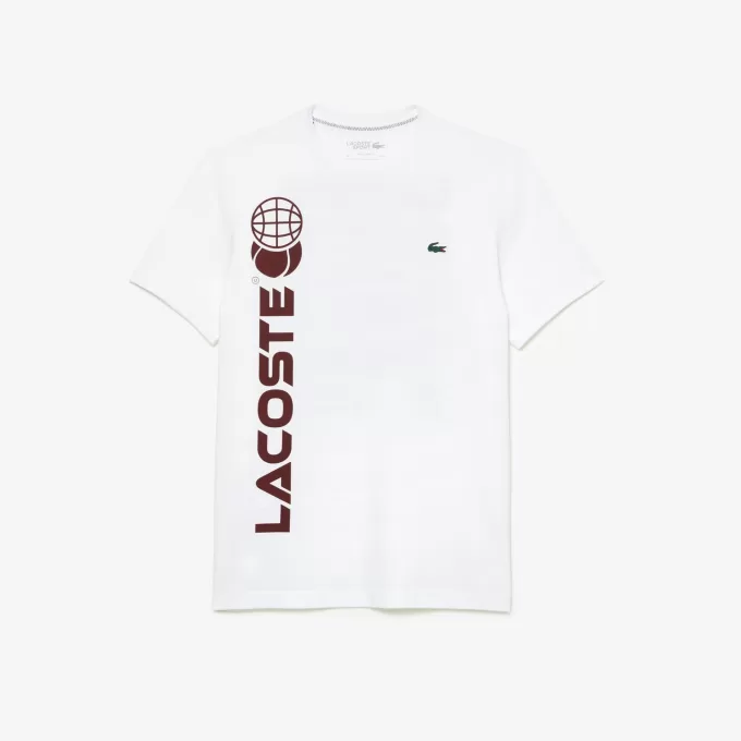 Lacoste Tennis x Daniil Medvedev T-shirt med normal pasform