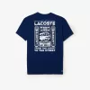 Lacoste Tennis x Daniil Medvedev T-shirt med normal pasform