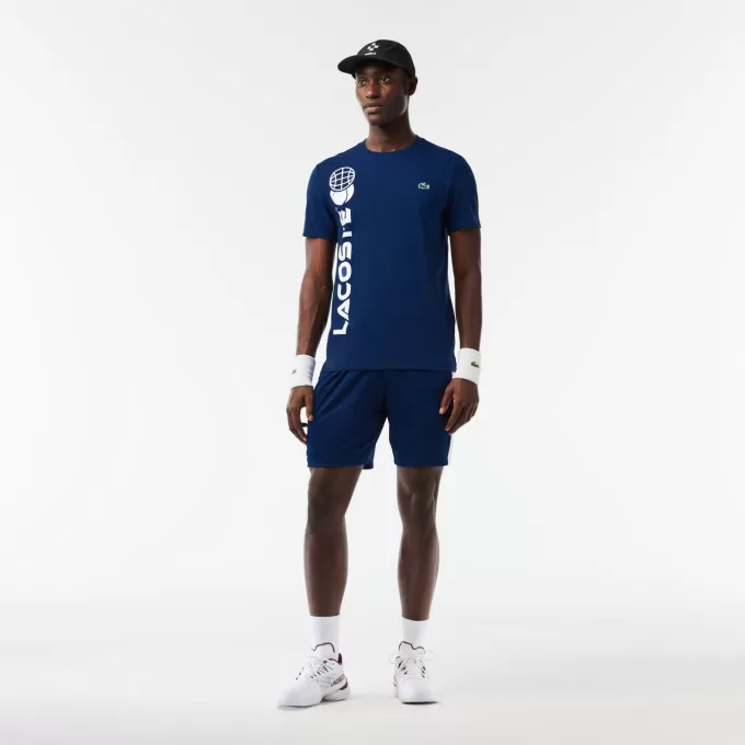 Lacoste Tennis x Daniil Medvedev T-shirt med normal pasform