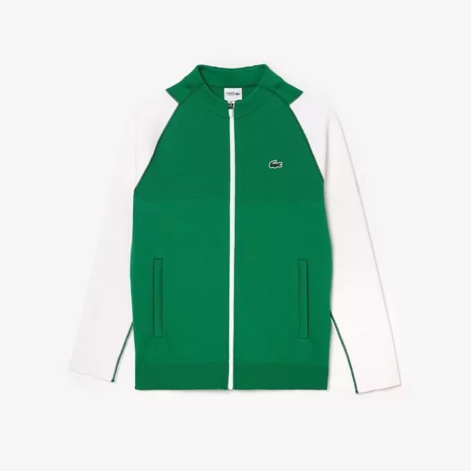 Lacoste Tennis x Novak Djokovic Jacquard-jakke