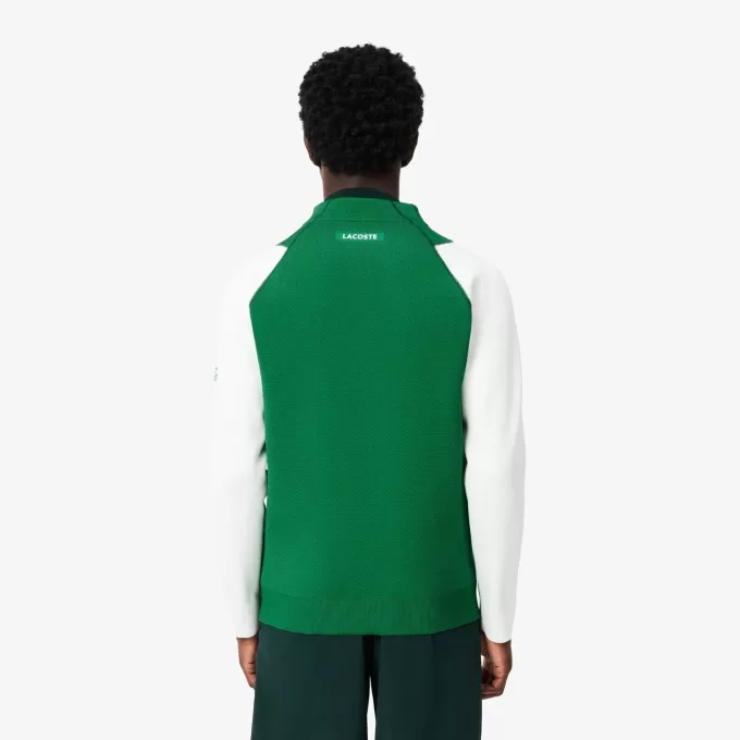 Lacoste Tennis x Novak Djokovic Jacquard-jakke