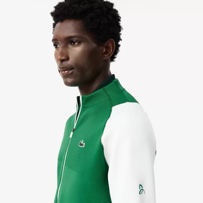 Lacoste Tennis x Novak Djokovic Jacquard-jakke
