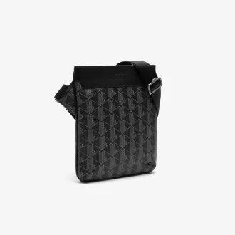 Lacoste The Blend Monogram Print skuldertaske til mænd