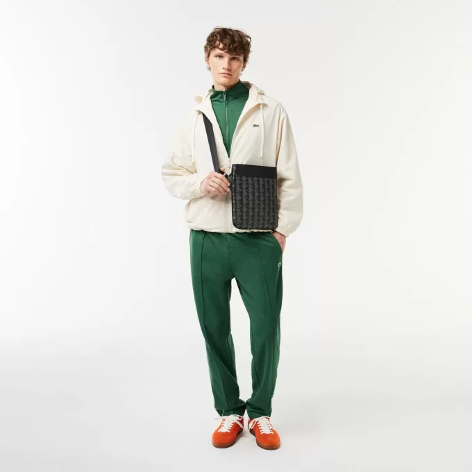 Lacoste The Blend Monogram Print skuldertaske til mænd