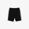Lacoste bomulds flannel joggershorts til mænd