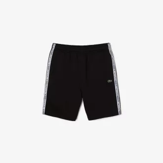 Lacoste bomulds flannel joggershorts til mænd