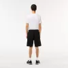 Lacoste bomulds flannel joggershorts til mænd