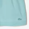 Lacoste bomuldspoplinshorts til kvinder