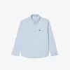 Lacoste kontrastlommeskjorte til børn