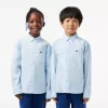 Lacoste kontrastlommeskjorte til børn