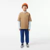 Lacoste kontrastlommeskjorte til børn