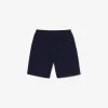 Lacoste letvægts Gabardine Bermuda-shorts i bomuld til drenge