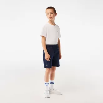 Lacoste letvægts Gabardine Bermuda-shorts i bomuld til drenge