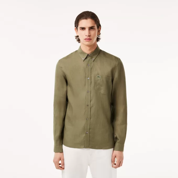 Lacoste linnedskjorte til mænd
