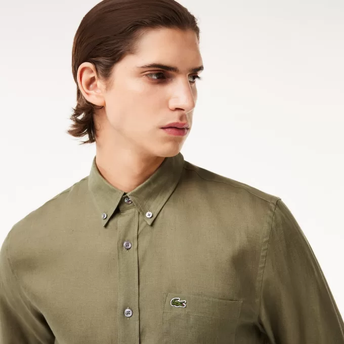 Lacoste linnedskjorte til mænd