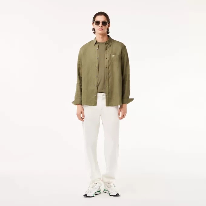 Lacoste linnedskjorte til mænd