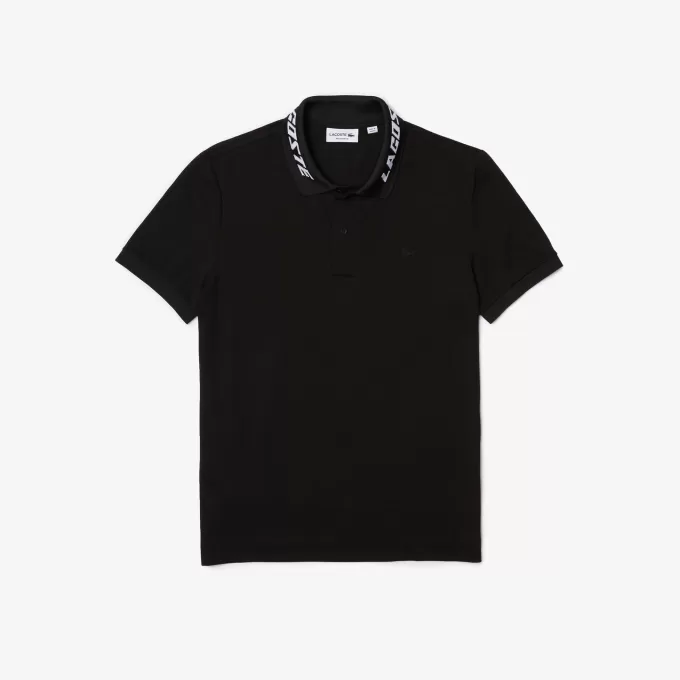 Lacoste mærket Slim Fit Stretch Piqué Polo til mænd