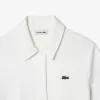 Lacoste økologisk bomuldspolokjole med knapper til kvinder