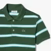 Lacoste stribet piqué poloshirt til drenge