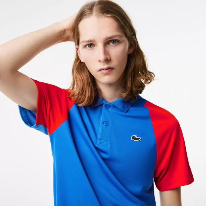 Lacoste tennis poloshirt i genbrugspolyester til mænd