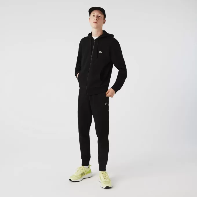 Lacoste træningsdragt med hætte til mænd