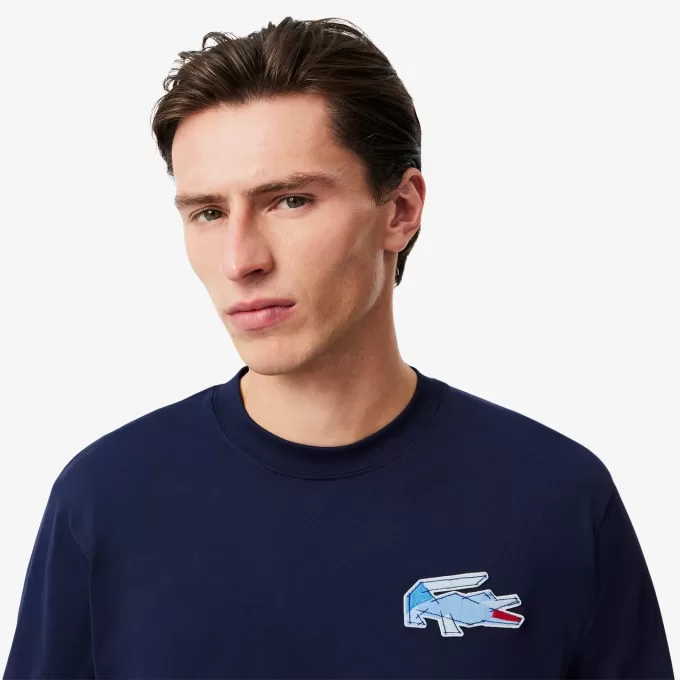 Langærmet Badge T-shirt
