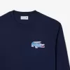 Langærmet Badge T-shirt