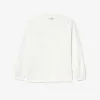 Langærmet Loose Fit T-shirt i bomuld
