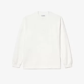 Langærmet Loose Fit T-shirt i bomuld