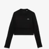 Langærmet Seamless Sport Crop Top