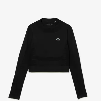 Langærmet Seamless Sport Crop Top Langærmet Seamless Sport Crop Top