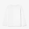 Langærmet T-shirt i bomuld