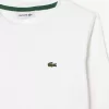 Langærmet T-shirt i bomuld