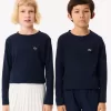 Langærmet T-shirt i bomuld