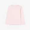 Langærmet T-shirt i bomuld