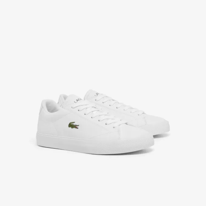 Lerond sæt lædersneakers til kvinder