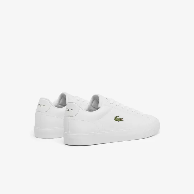 Lerond sæt lædersneakers til kvinder