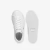Lerond sæt lædersneakers til kvinder