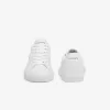 Lerond sæt lædersneakers til kvinder