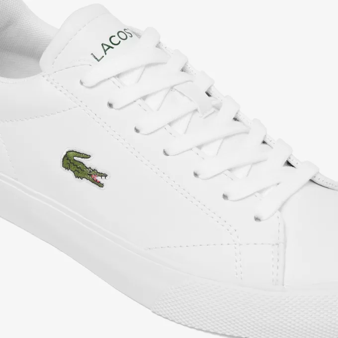 Lerond sæt lædersneakers til kvinder