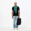 Letvægts T-shirt med Pima V-hals i bomuld